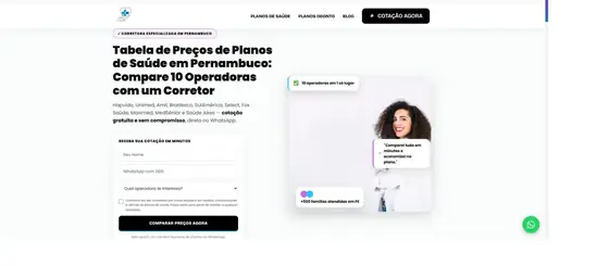 Site do Plano de Saúde PE